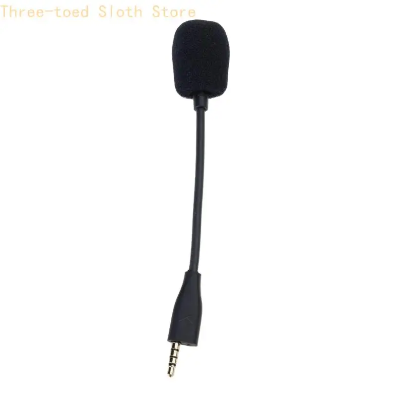 3,5-mm-Gaming-Headsets-Mikrofonarm mit Schaumstofffilter für MMX100 MMX150 Headsets Kommunikations-Streaming-Mikrofon E74A – Detail 7