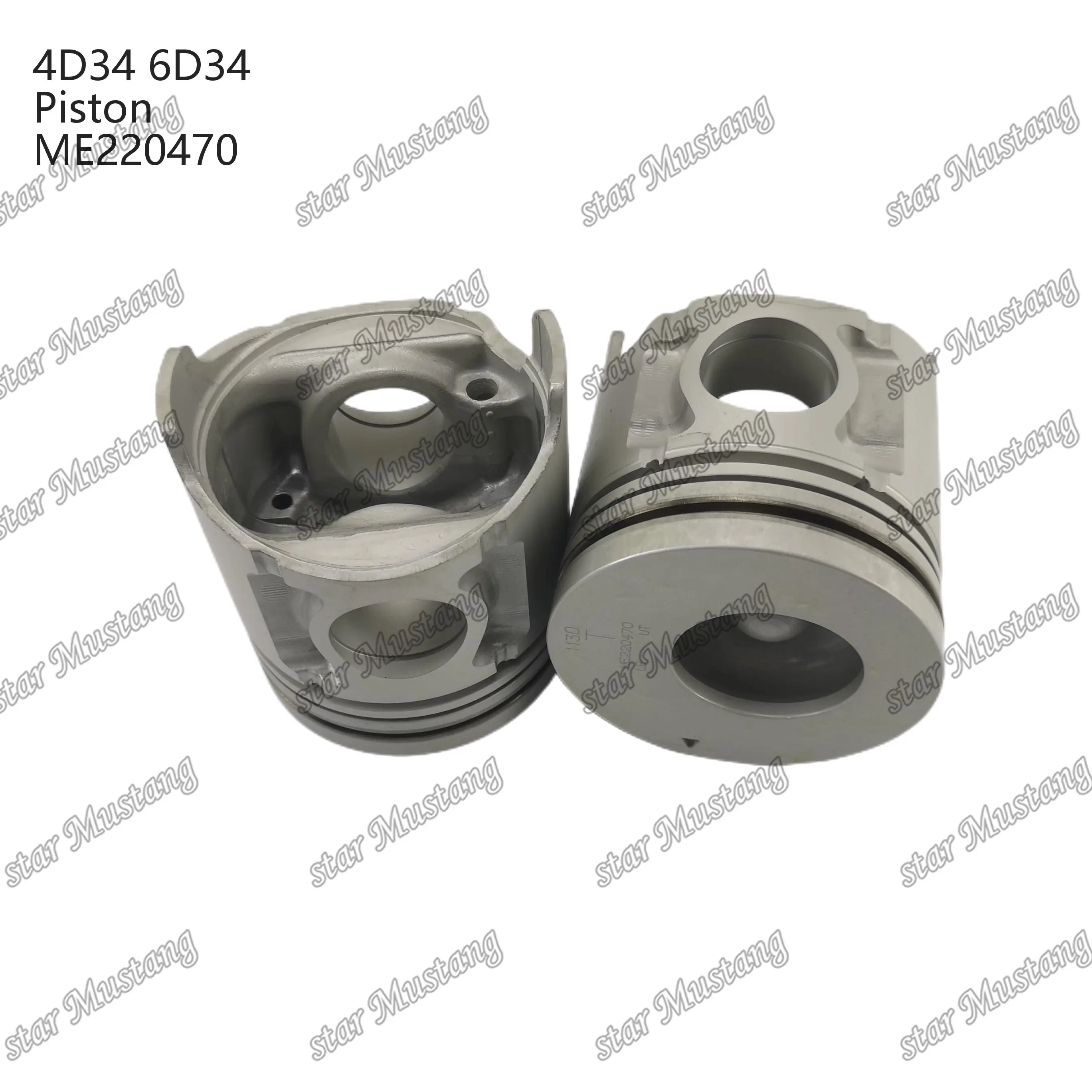 4D34 6D34 Piston ME220470 Suitable For Mitsubishi Engine Parts