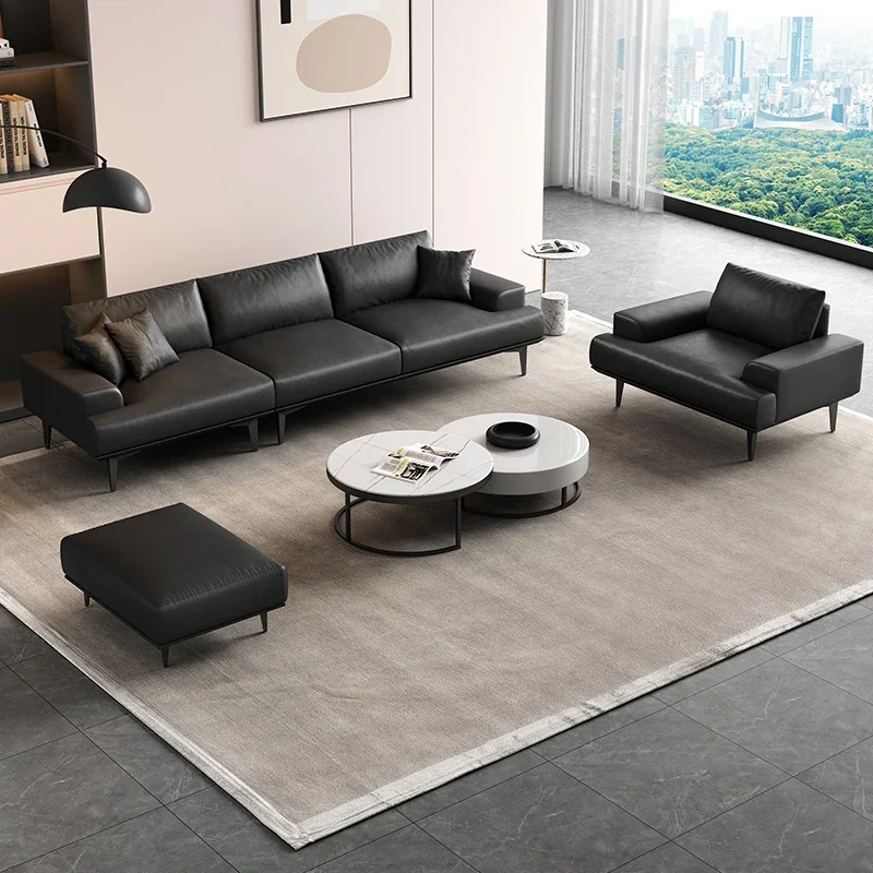 3 مقاعد غرفة المعيشة الفاخرة مريحة Xxxl الصالات Loveseat الشمال أريكة سرير 2 شخص الأثاث الإيطالي الجمالي #5