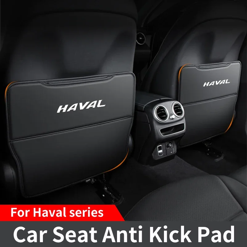 

For Haval H1 H2 H6 H4 H5 H6 H9 Dargo M6 F5 F7 Seat Anti Kick Pad Front Seat Leather Protective Pad Car Anti Kick Pad