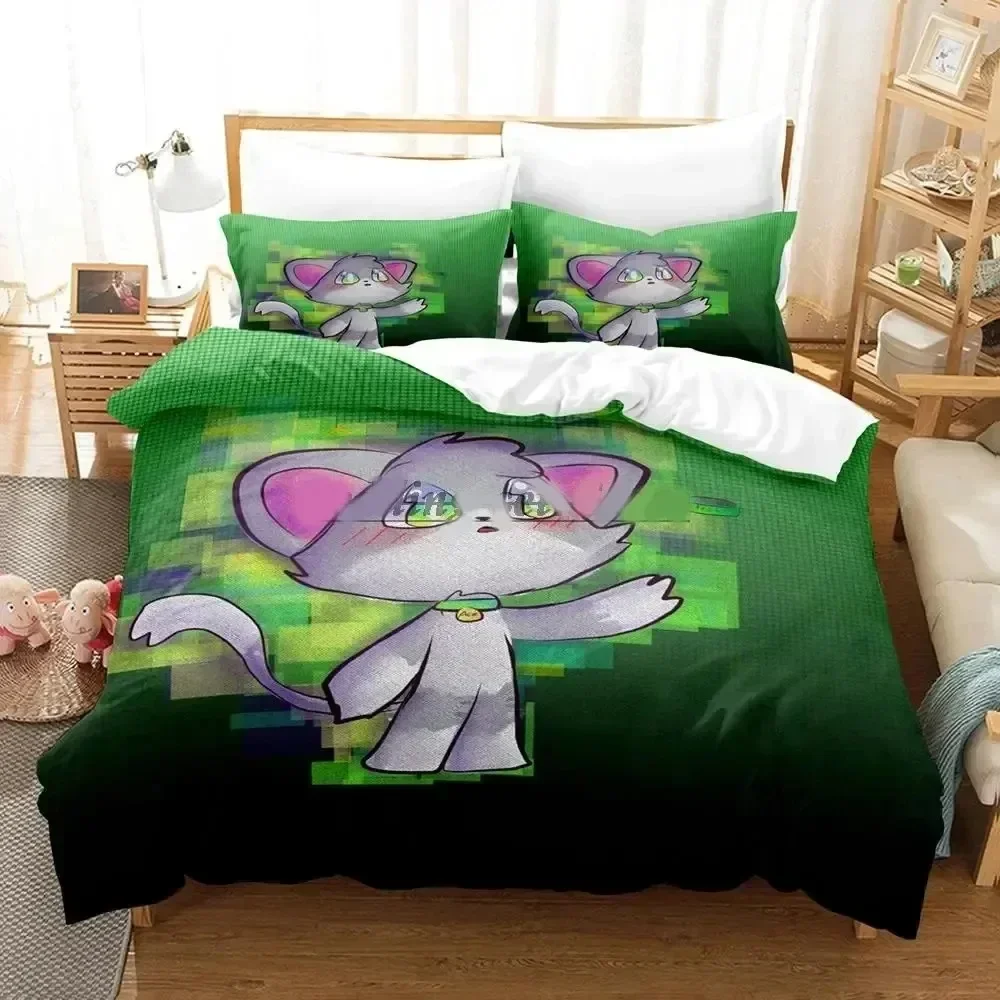 

Luxury New 3D Print Acenix Anime Bedding Set Duvet Cover Bed Set Quilt Cover Pillowcase king Queen Size Boys Adult Bedding Set