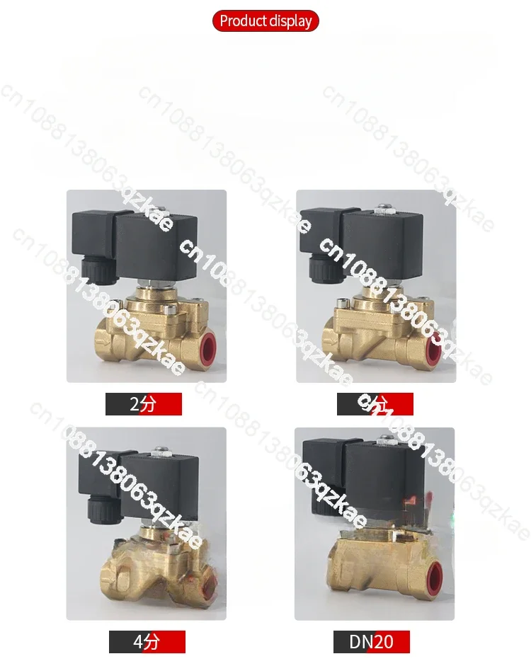 Special high pressure solenoid valve for blow molding machine, West German high pressure 5MPA ZC221515-YAC220V24