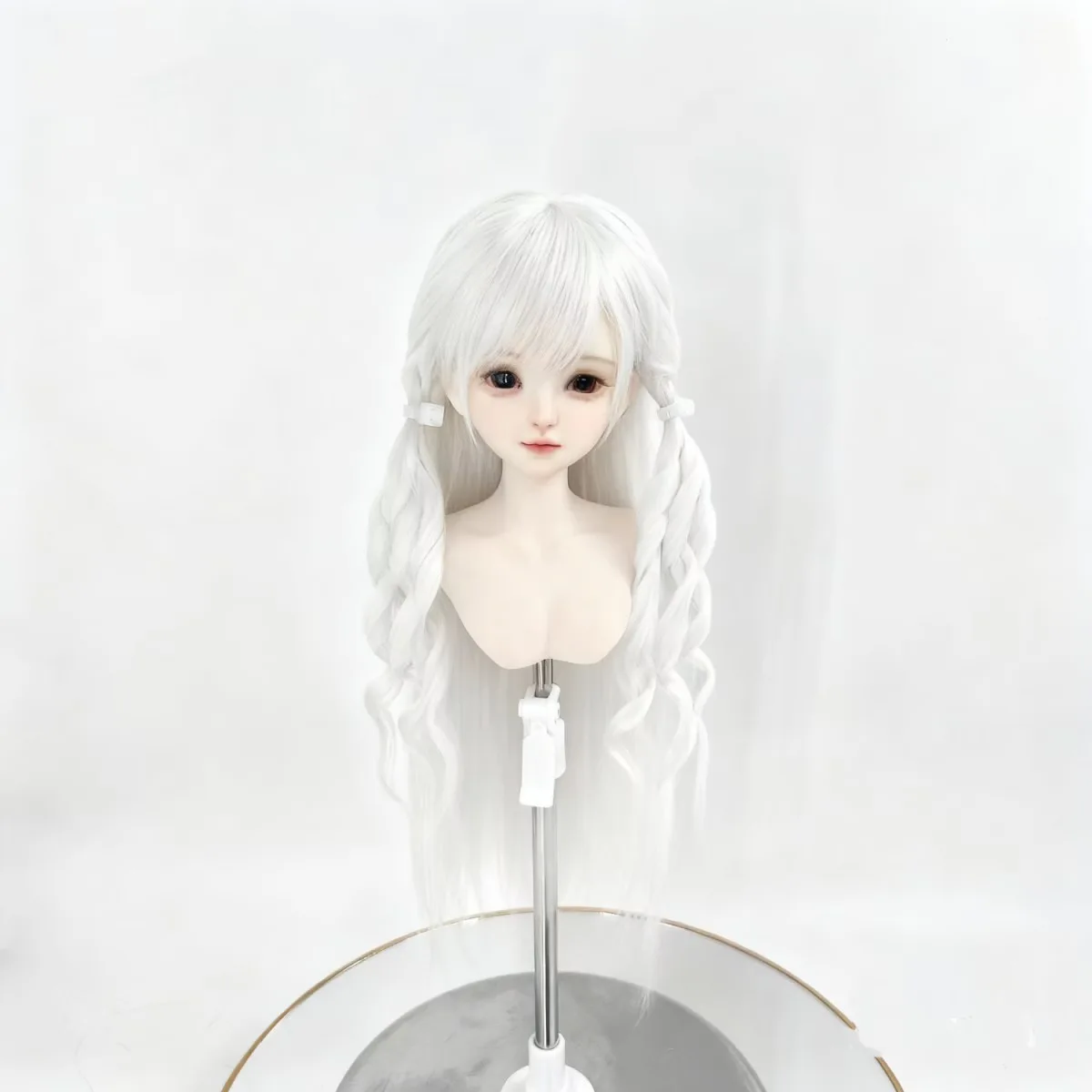 Hair for Doll 1/6 1/4 1/3 BJD Wig Straight Mohair Doll Accessories Free Shipping