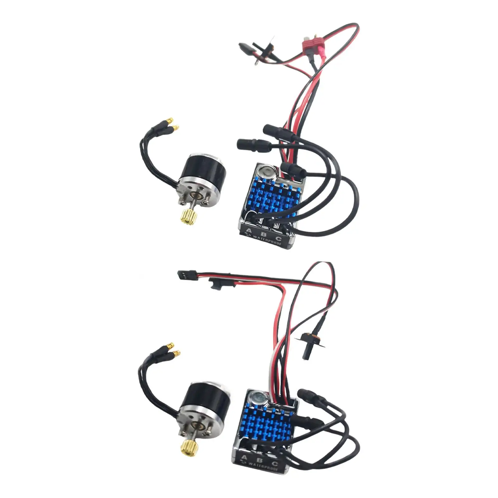 

Бесщеточный ESC с комплектом двигателей, аксессуары, высокая производительность, надежность, электрический регулятор скорости для MN78 1/12, радиоуправляемый автомобильный гусеничный автомобиль