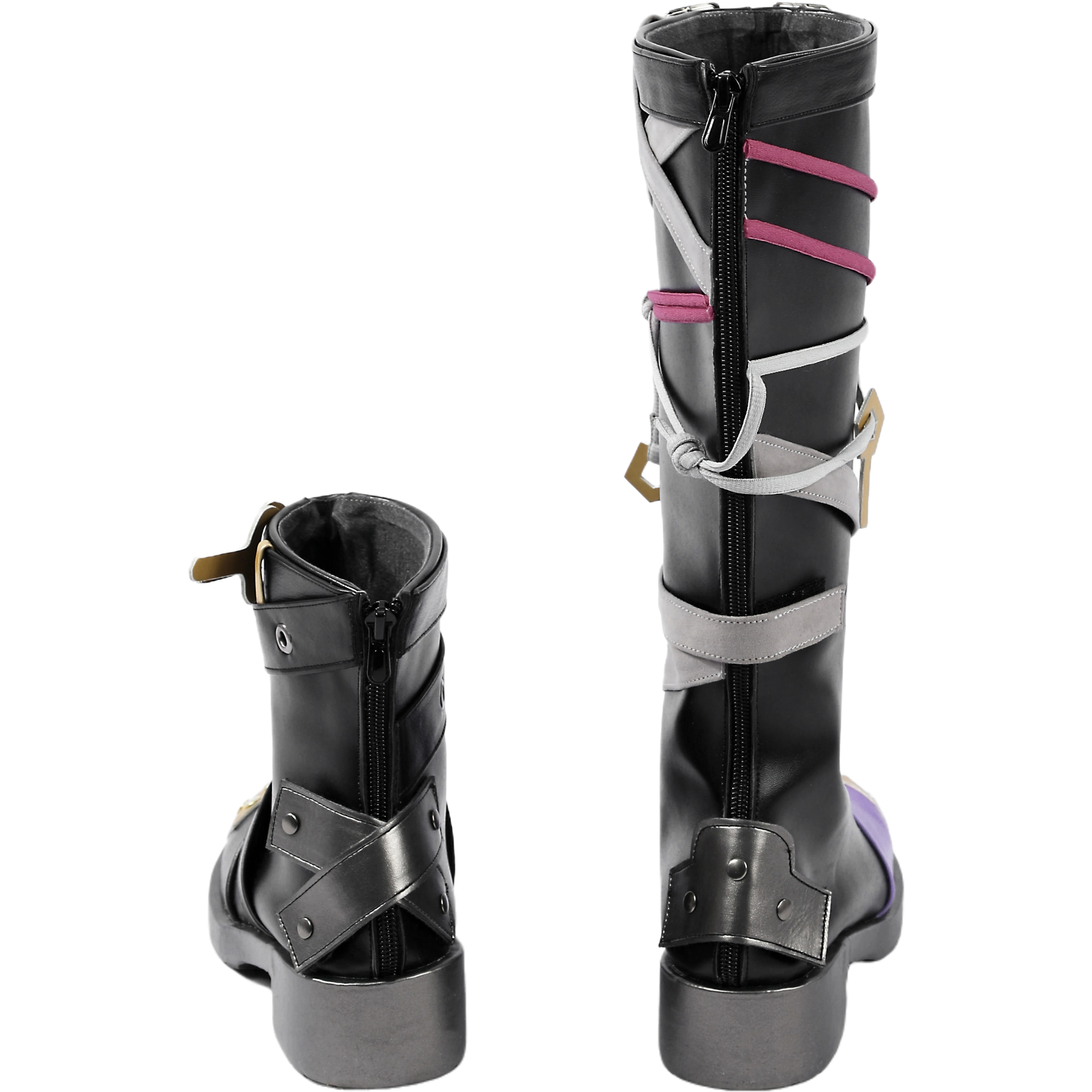 Jinx Cosplay Botas Sapatos Pó Baobao Halloween Carnaval Roupas de Festa