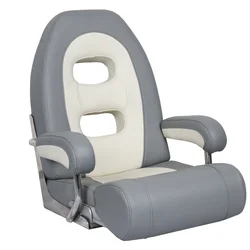 Boat Seats Marine Deluxe Pilot Seat Waterproof and Sunscreen Soft Bag Seat for Yacht Driving Boat chair