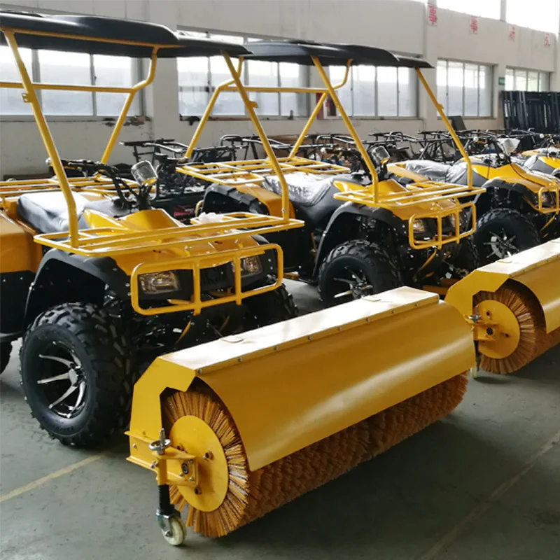 Hand push snow thrower Mounted Greenhouse Loader Change
