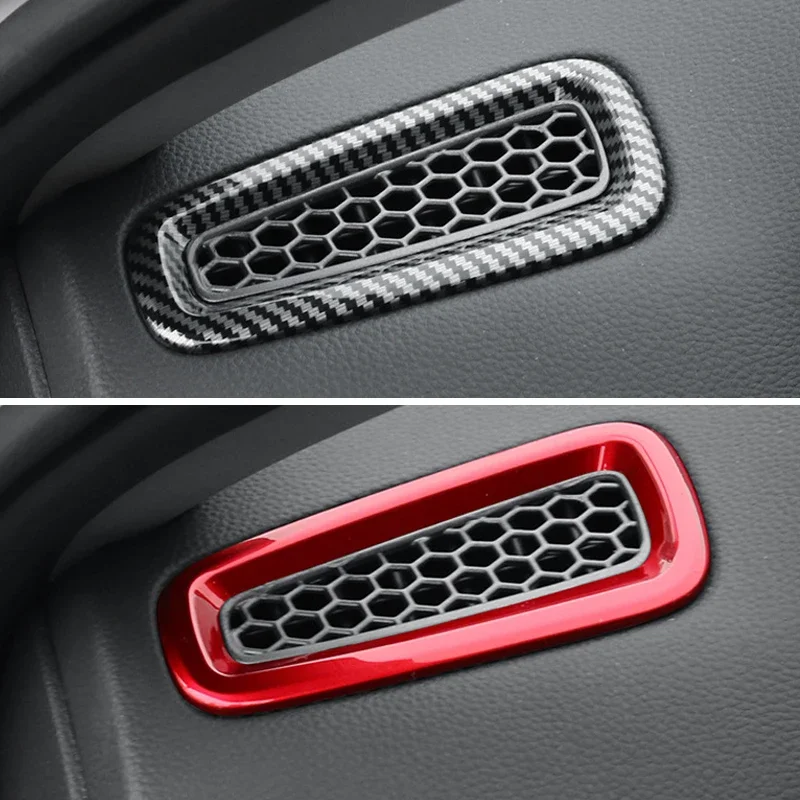 1 Pair Car Front Air Condition Outlet Vent Molding Cover Cap Trim Car Accessories For Honda Civic 11th Gen 2022 Left Hand Drive