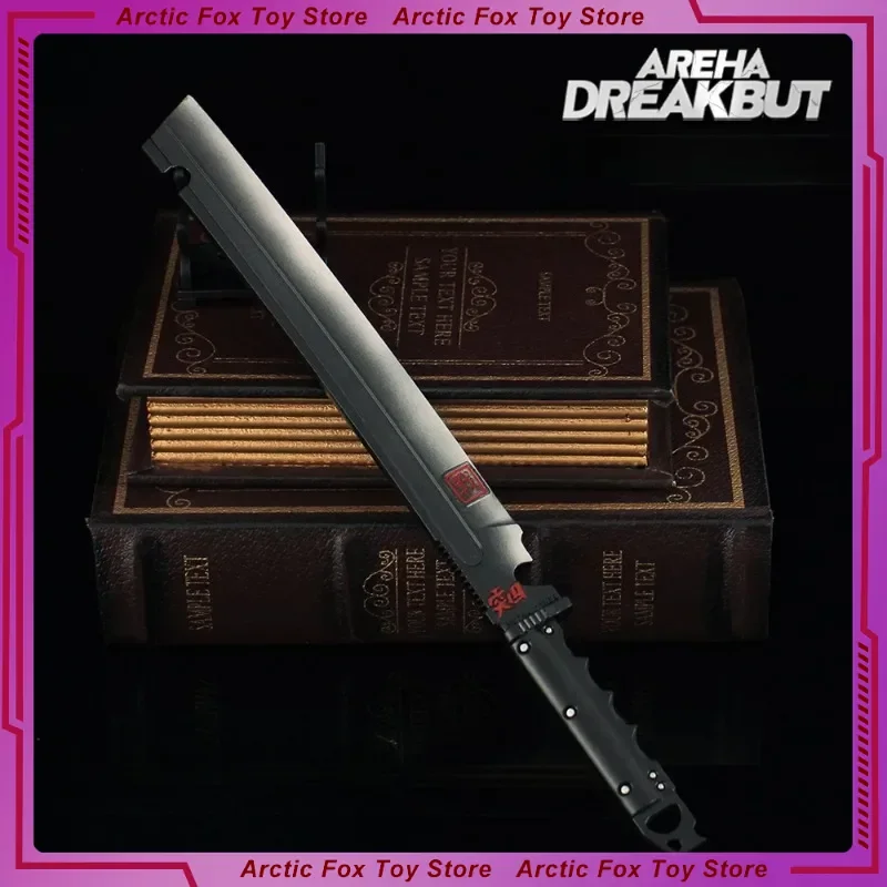 30cm Arena Breakout Game Peripherals Machete Model Metal Toys Desktop Ornaments Props Collection Birthday Gifts Toys Kid
