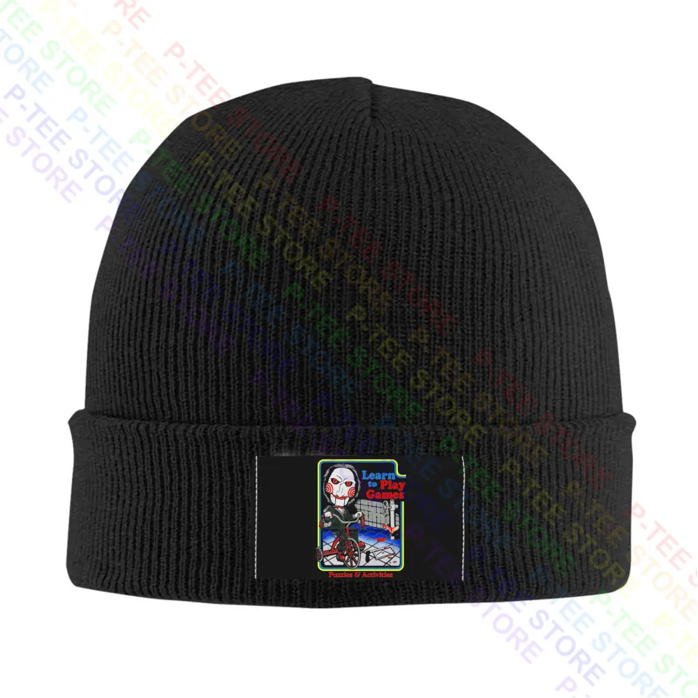 Saw Learn To Play Games Book Cover Baseball Cap Snapback Caps Knitted Bucket Hat