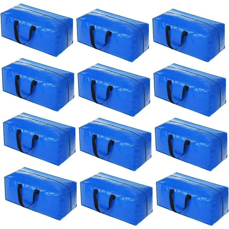 

Heavy Duty Moving Bags, Extra Large Storage Bags with Zippers Backpack, College Dorm Room Essentials, Moving Totes Clothing