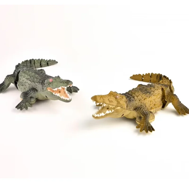 Remote Control  Boat Crocodile Simulation Electric 2.4G Shark Hot Days Children's Outdoor Games Toys For Boy Christmas Gifts