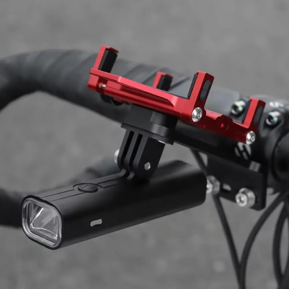 

Вынос 360° ° Вращающийся велосипедный держатель для телефона, регулируемая устойчивая велосипедная подставка для мобильного телефона с ЧПУ, универсальная для телефона 4,5-7 дюймов