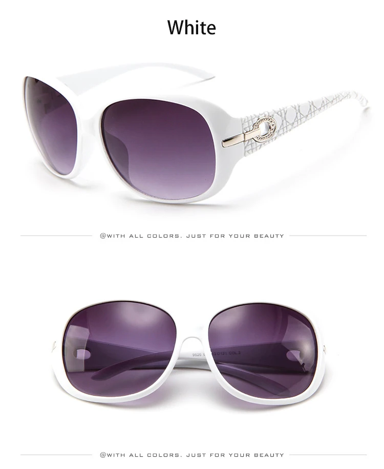 Damen-Sonnenbrille Elegante Komfortable Sonnenbrille Modischer Hohlstil Sonnenbrille Großer Rahmen Outdoor-Brille Sommer UV400 – Detail 7