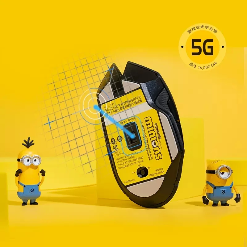 Razer Basilisk X HyperSpeed Wireless Limited Edit Gaming Mouse Bluetooth Wireless 16K DPI Optical Sensor 6 Programmable Buttons