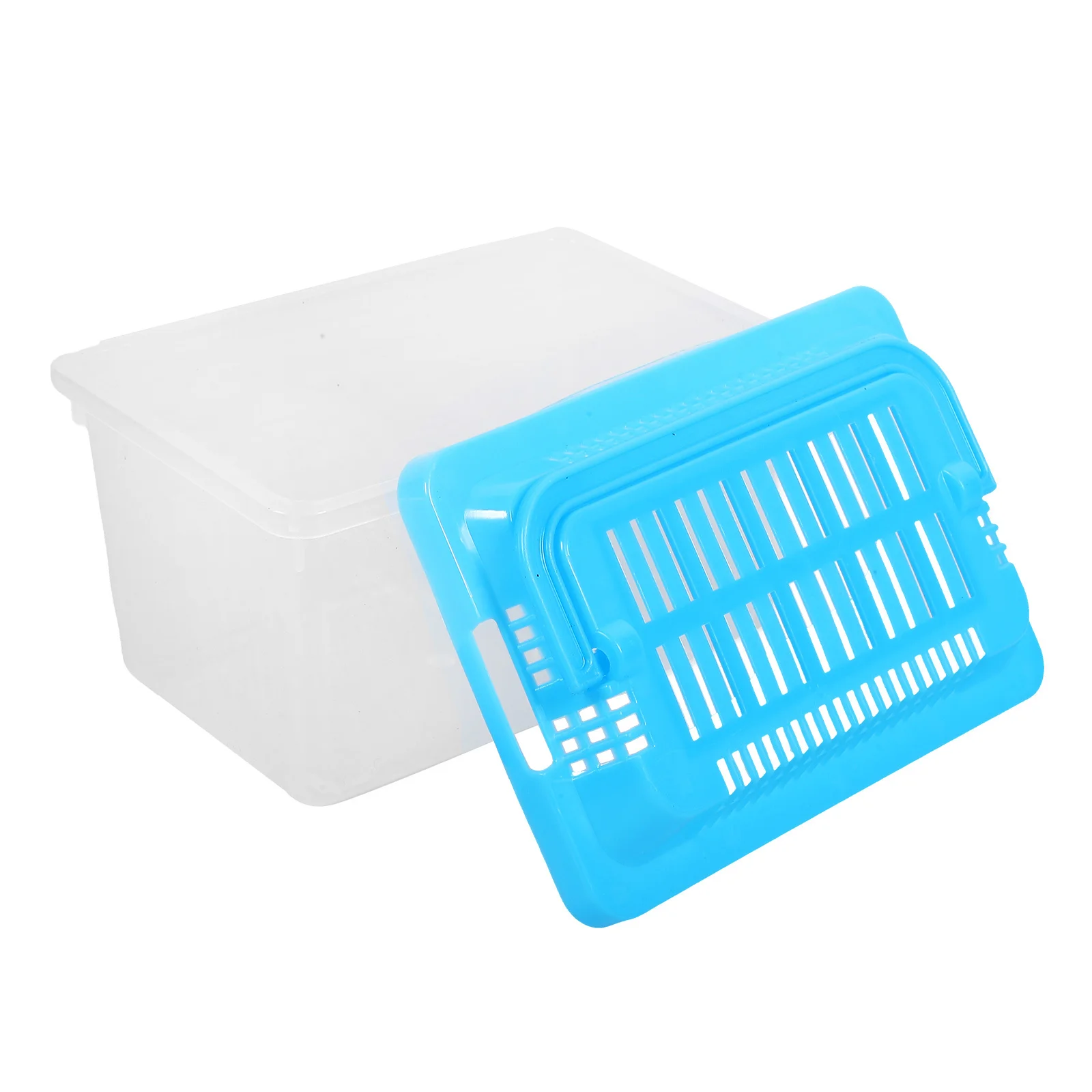 

Turtle Tank Portable Aquarium Reptile Terrarium Habitat Easy Operation Convenient Feeding Gift Idea for Turtles