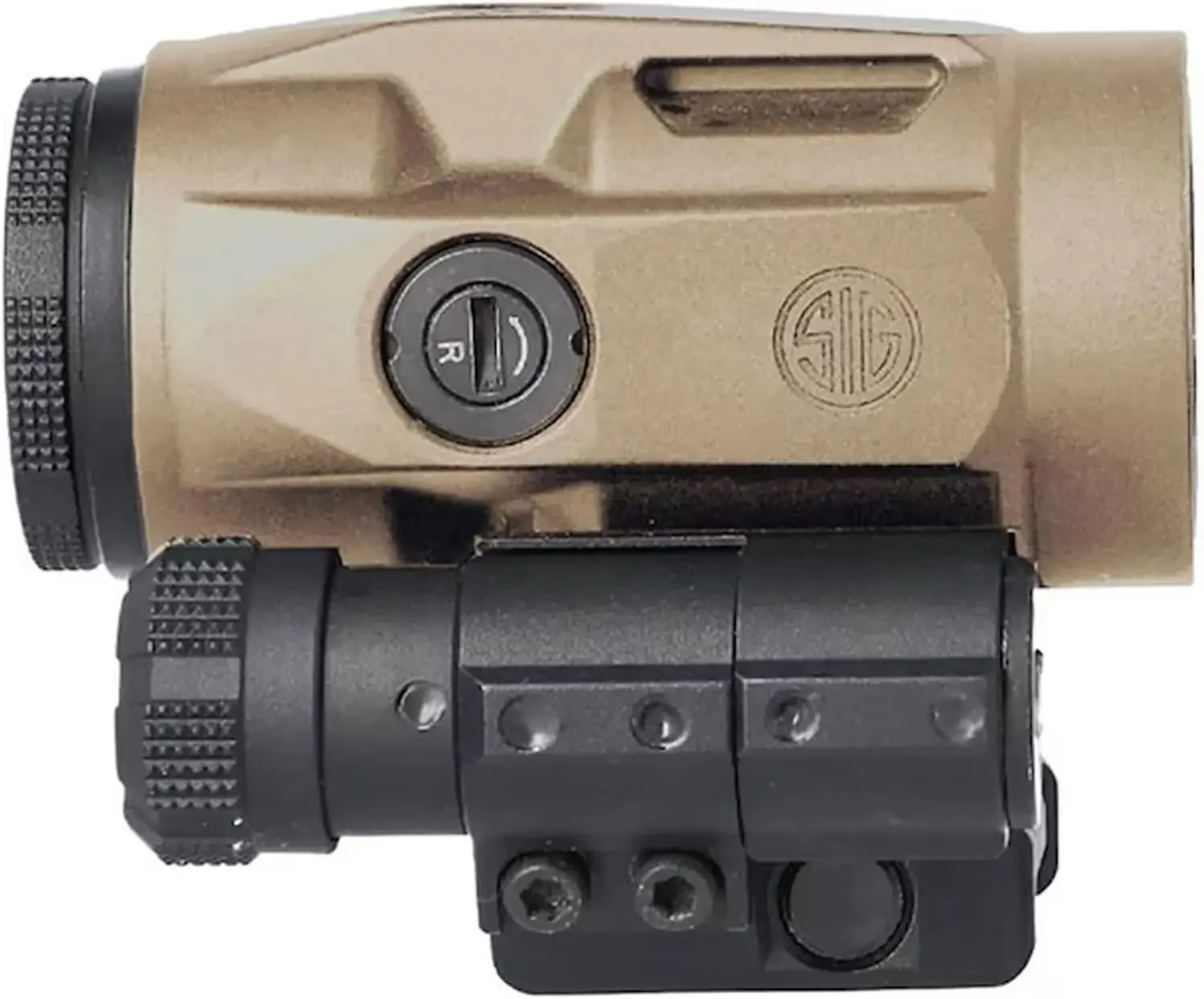 

Juliet3-Micro 3x22 mm Durable Ultra-Compact Lightweight Waterproof Fogproof Magnifier | Push-Button Mount with Spacers
