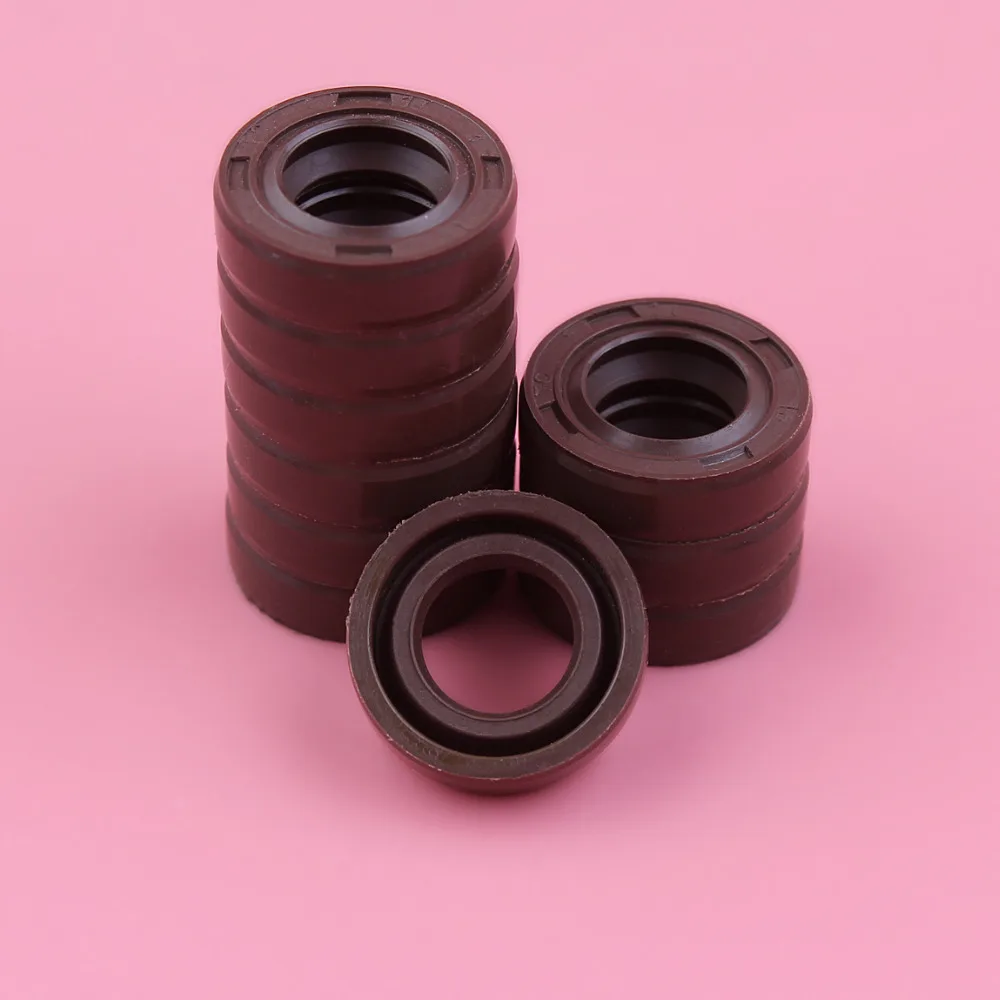 10pcs/lot Oil Seal Set For Honda GX390 GX340 13HP 11HP GX 390 340 Lawn Mower Engine Motor Spare Part 8mm x 14mm x 5mm