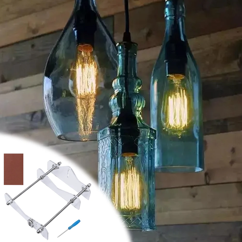 

Станок для резки стеклянных скульптур, регулируемый профессиональный стеклорез для вина, пива, ликера, виски, шампанского