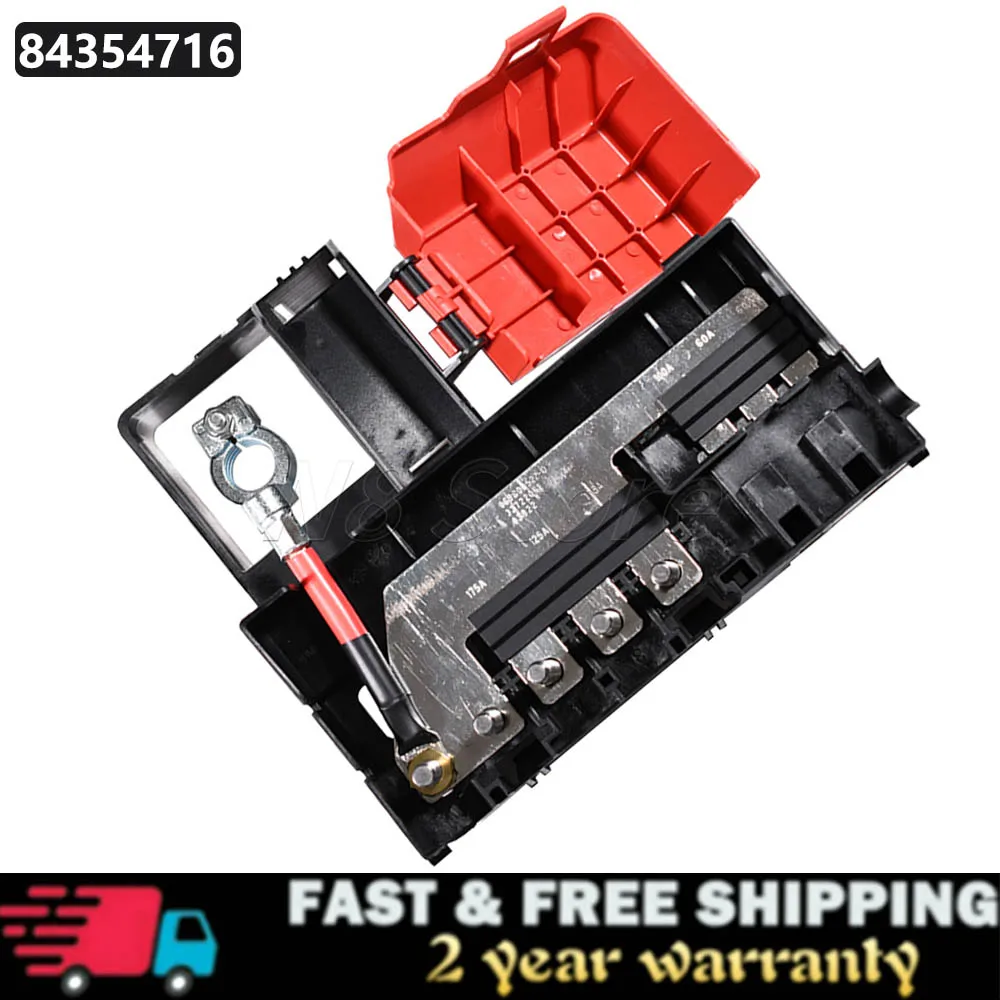 

84354716 Battery Cable Fuse Block For GM Cadillac Chevrolet 2014-2016 Engine Compartment Fuse Box Base 22985570 23150676