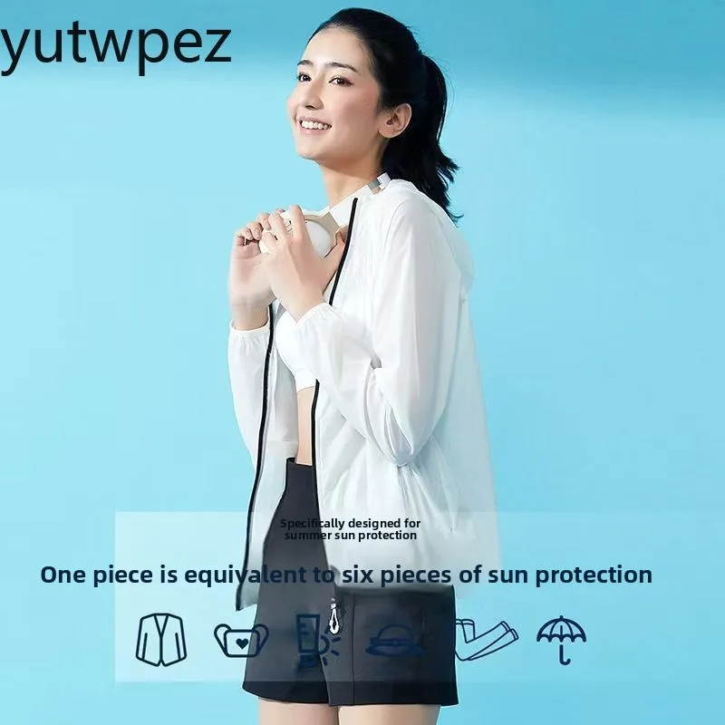 Outdoor Hiking Sports Running Summer Jackets Windbreaker Coat Women Sunscreen Clothing Ultrathin Biking Travel Fishing Wearing