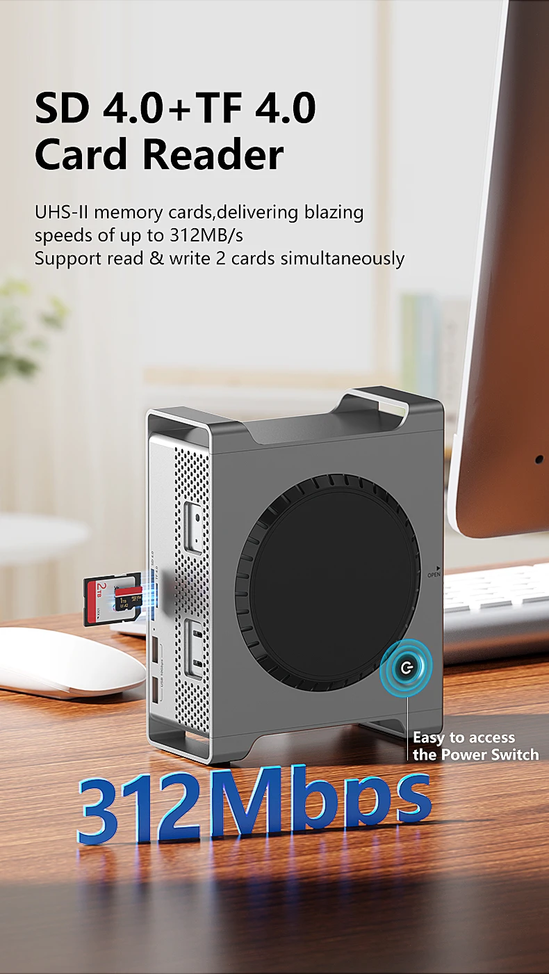 USB C Hub with M.2 NVME SSD sl - огляд і ціна Usb C Hub With M.2 Nvme Slot