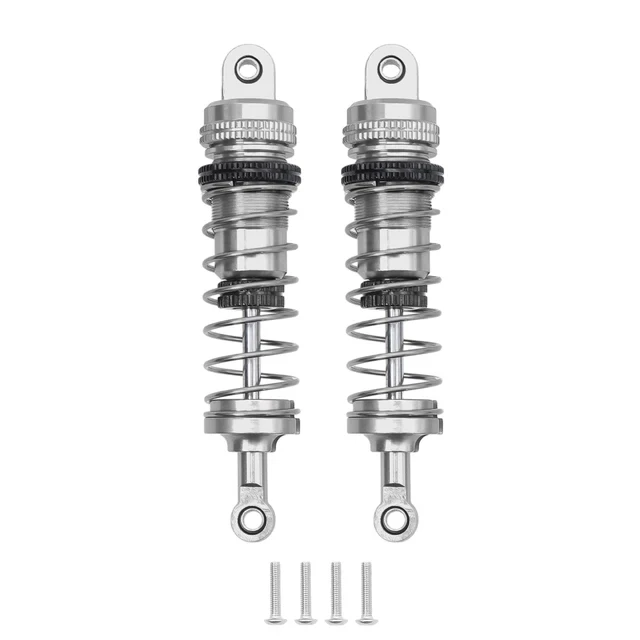 RCGOFOLLOW Metal Upgrade Retrofit 2PCS Hydraulic Shock Absorber For WLtoys 144001 144002 144010 124016 124017 124018 124019