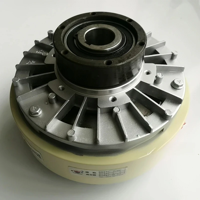 FL 50K FL50K 50N.M 2A 1400R/Min Magnetic Clutch For Flexo Printing Slitting Machine