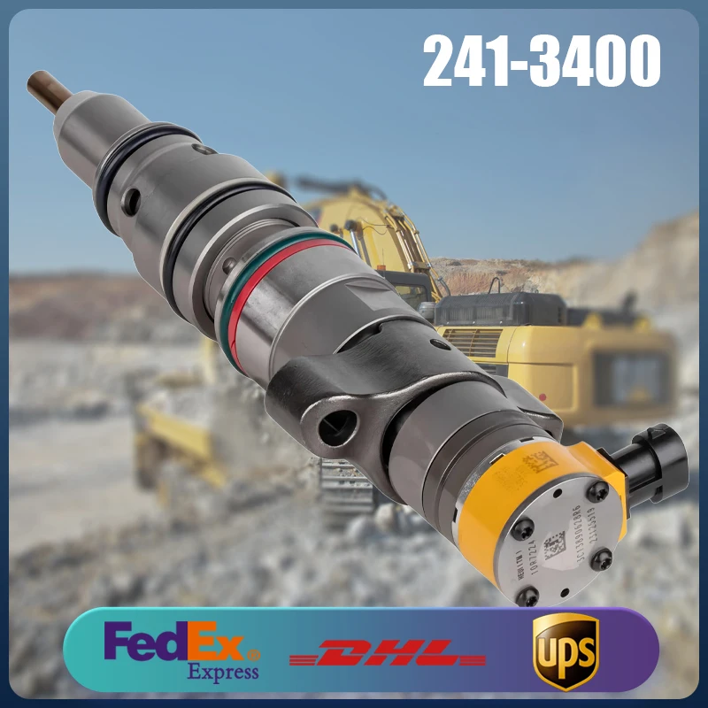 

328-2582 295-1410 241-3400 236-0974 10R-4763 Diesel Common Rail Injector for CAT C7 Excavator 324D 324D L 325D 325D L 328D LCR