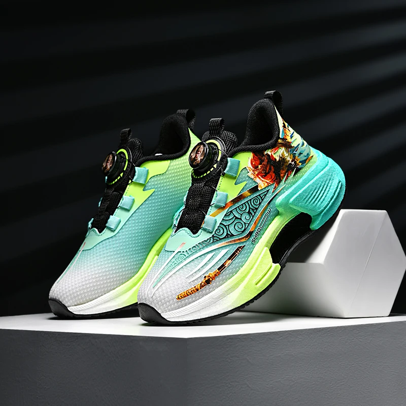 Zapatillas De Baloncesto Para Niños, Antideslizantes, Ultraligeras, De Malla, Para Correr Al Aire Libre_voghion.com