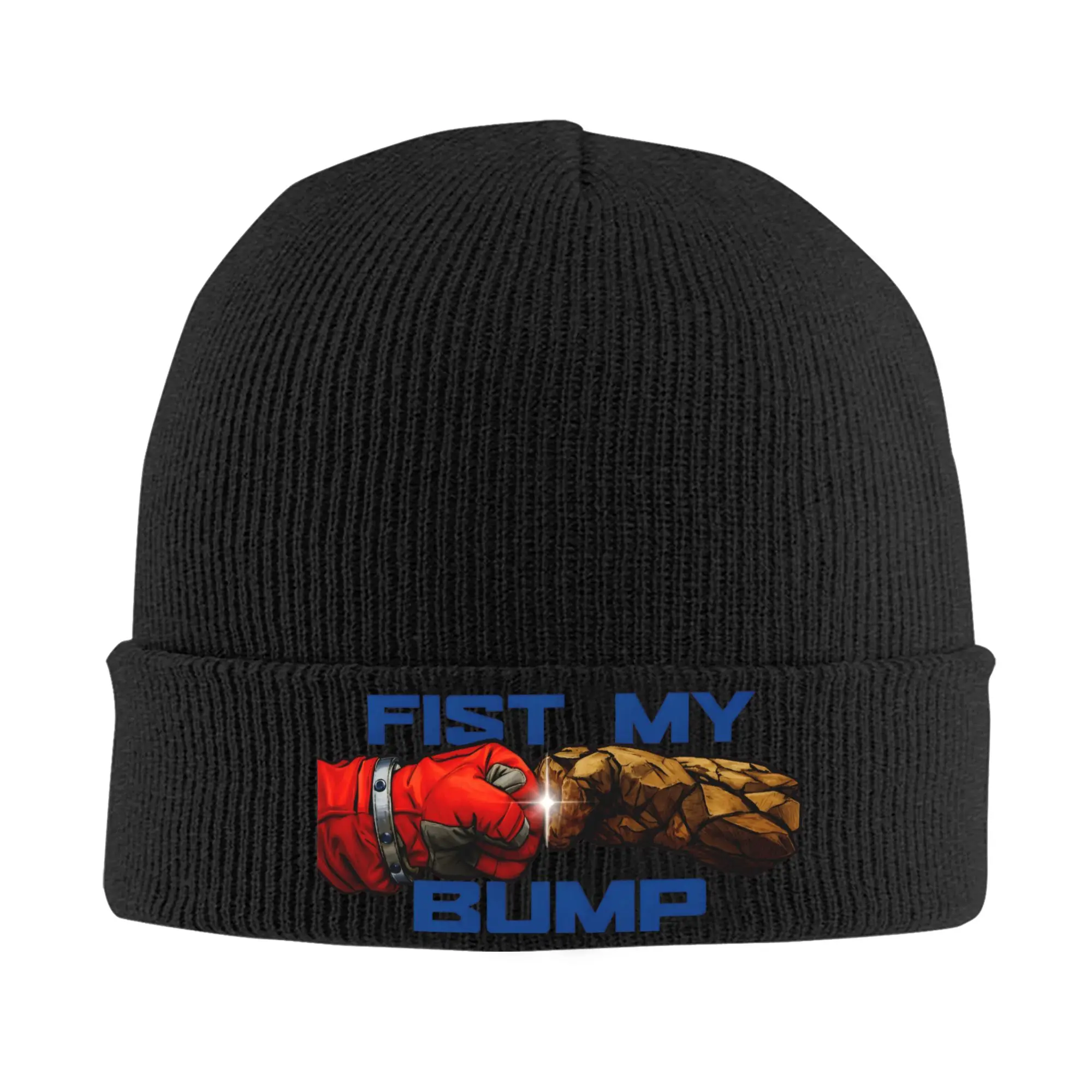 Fist My Bump Space Project Hail Mary Knit Hat Beanies Autumn Winter Hat Warm Unisex  Hip-hop  Cap Men Women Gift,