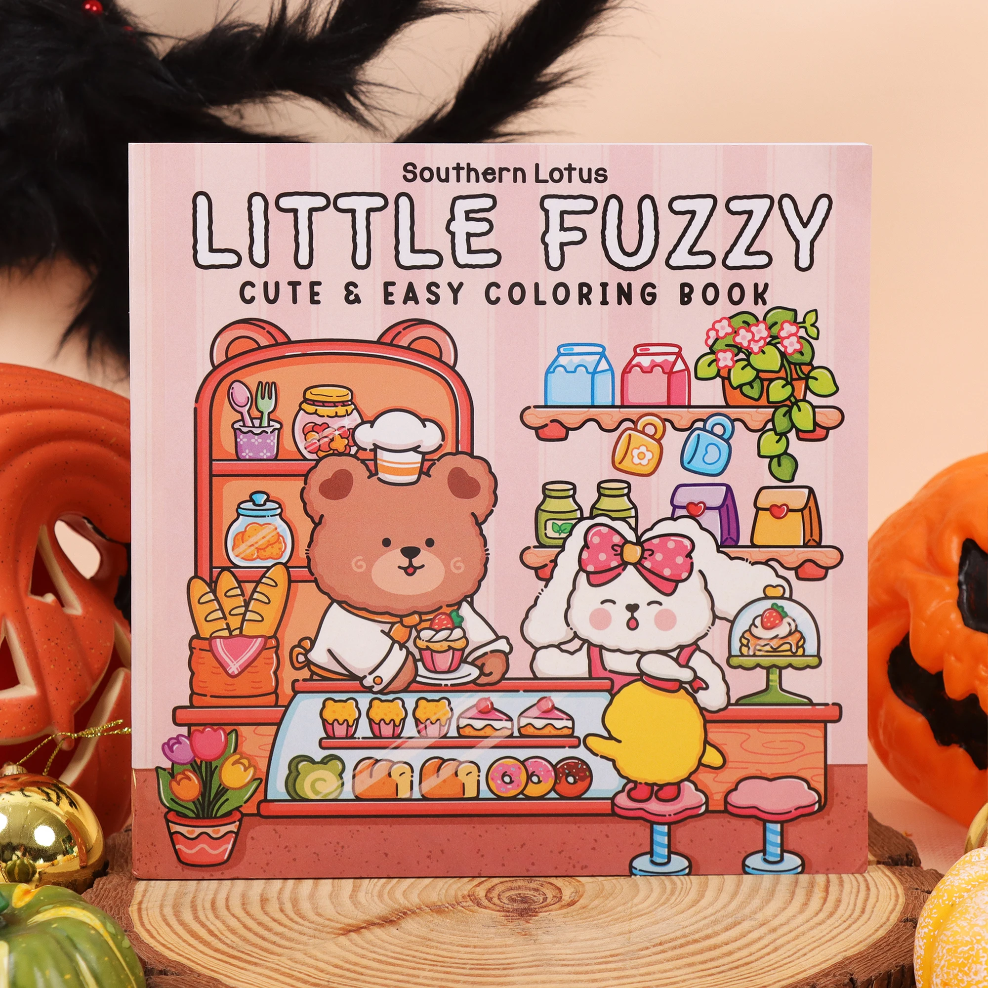 Cozy Atmosphere Relaxing Coloring Book for Adults and Teens Bold Easy-to-follow Patterns and Girl Moments