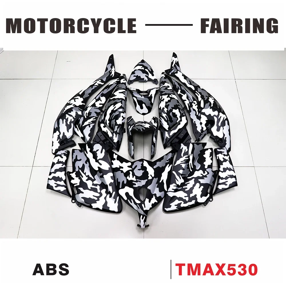 Matt Camouflage Fairing Kit Bodywork Bolts For TMAX 530 T-MAX 530 2012 2013 2014 2015 2016 2017 2018 2019