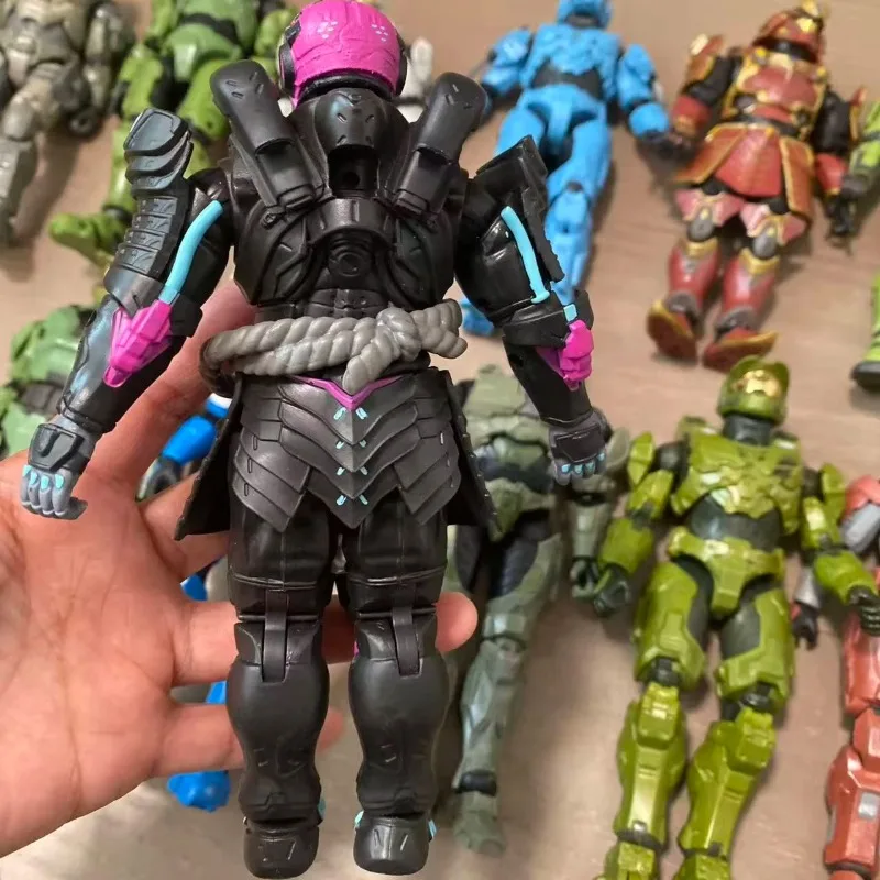 In Stock Infinite Spartan Action Figure WCT Loose Figure Master Chief Multi‑Joint Movable Collectible Model Toy Collecting Gifts view 3