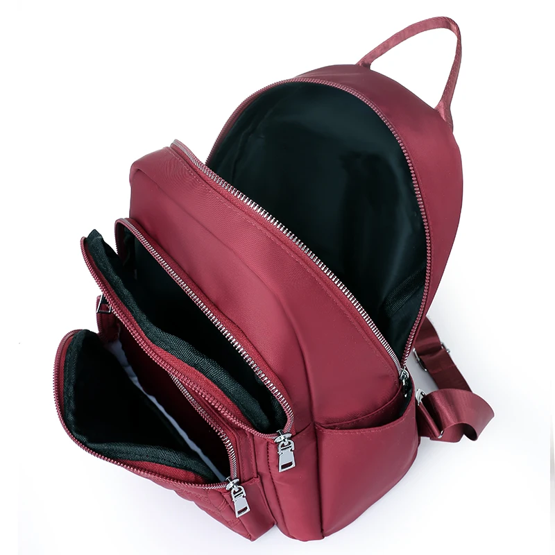 حقائب ظهر من قماش أكسفورد للرجال والنساء، وحقائب ظهر للسفر من النايلون، وحقائب ظهر قماشية كاجوال وعصرية #3