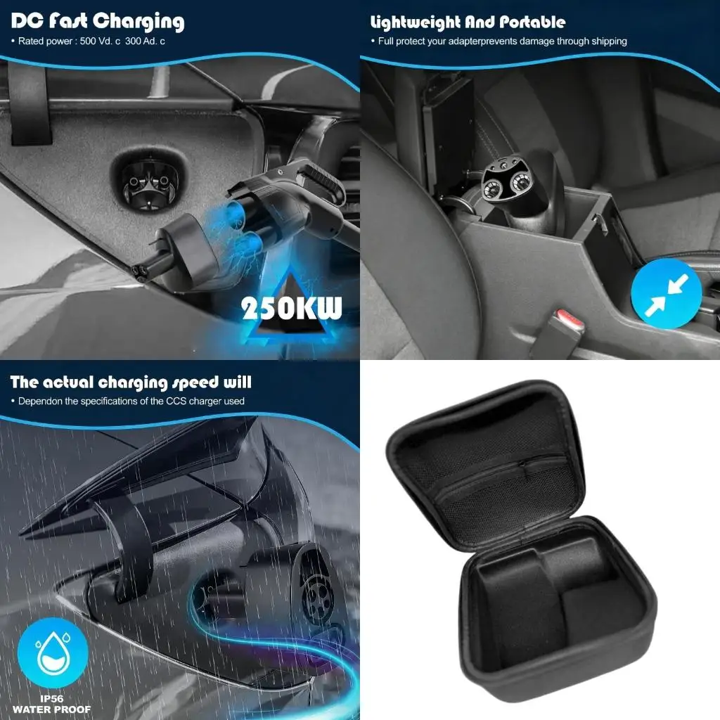  CCS1 to NACS Chargers Adapter Charging Stations for Electric Vehicle Efficiently