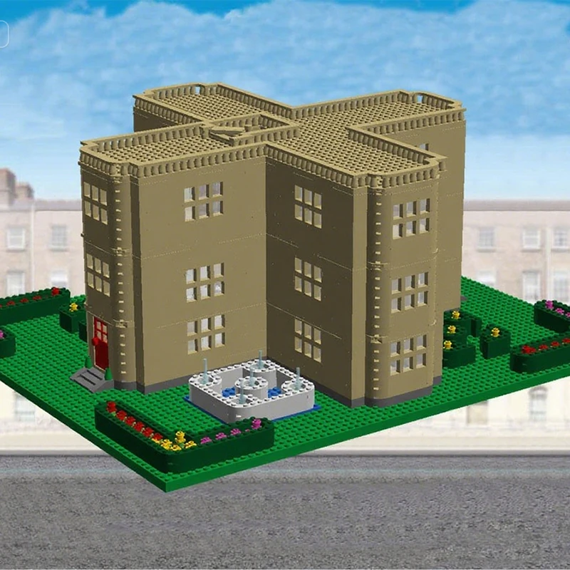 

4167 шт. MOC Lyveden, развивающие строительные блоки, рождественский подарок, игрушки, креативная ручная работа, сделай сам, идеально подходит для энтузиастов