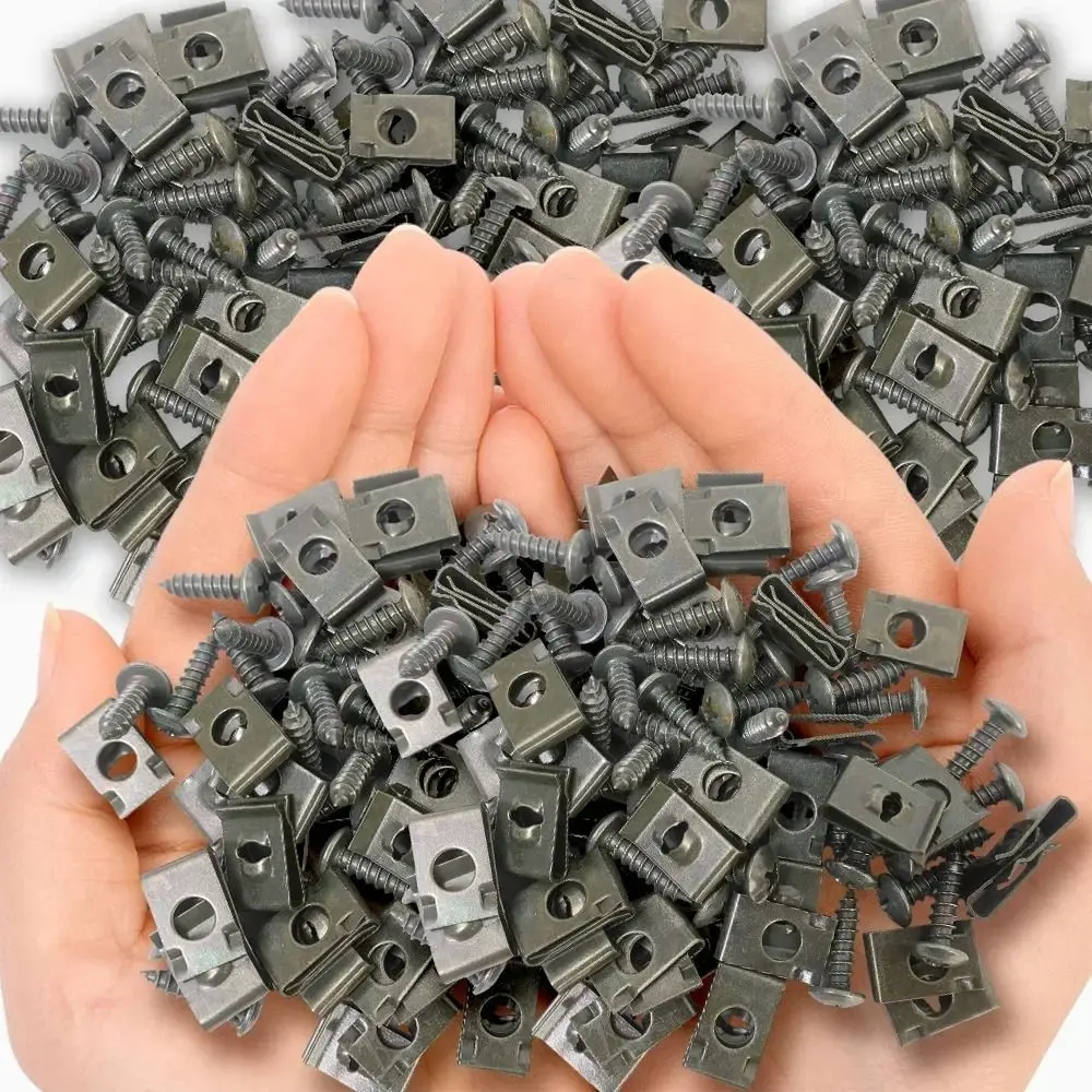 Anti-rust Car Metal Screw Fastener Corrosion Resistant Protection Trim Panel Fastener Iron Sheet Kit Self-Tapping Screws