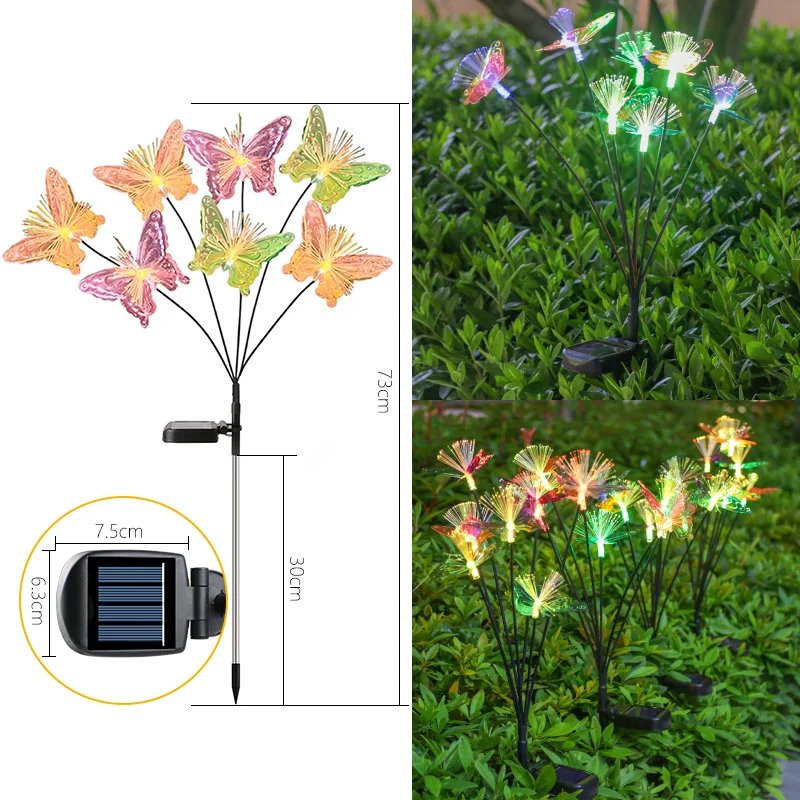 Ground Fairy Lights Motion Sensor Light Wall Lamp Garden SolarLight Outdoor Waterproof Led Spotlight Garland Panels
