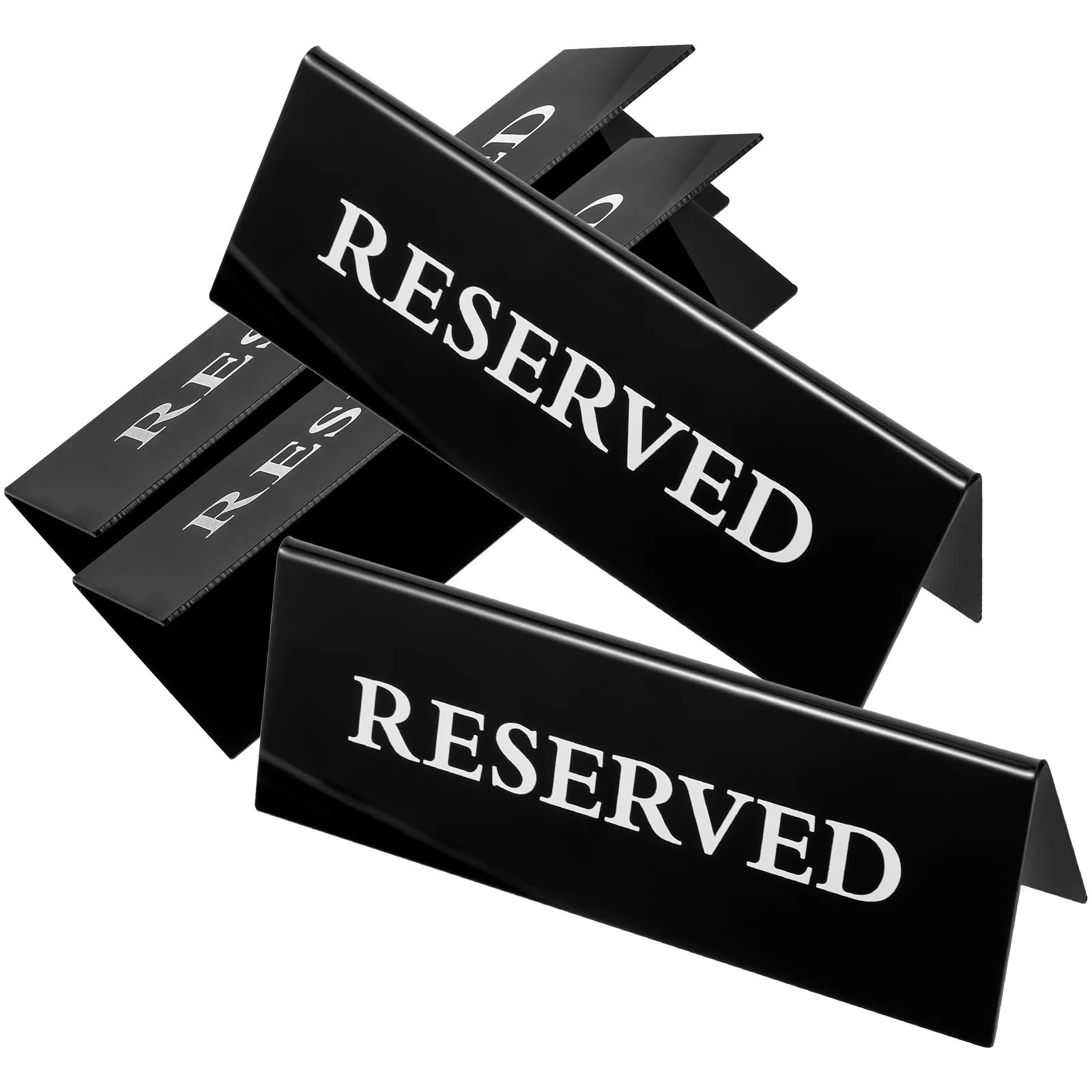 4Pcs Reserved Seats Sign for Restaurant Acrylic Reserved Sign Board Wedding Reserved Seating Sign reserved signs for wedding