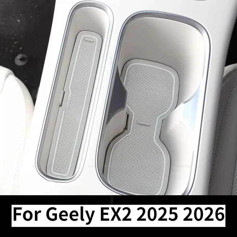 Für Geely EX2 / Proton eMAS 5 / Geome Xingyuan 2025 2026 Anti-Rutsch-Matte Ablagefach-Einlage Innenzubehör – Detail 1
