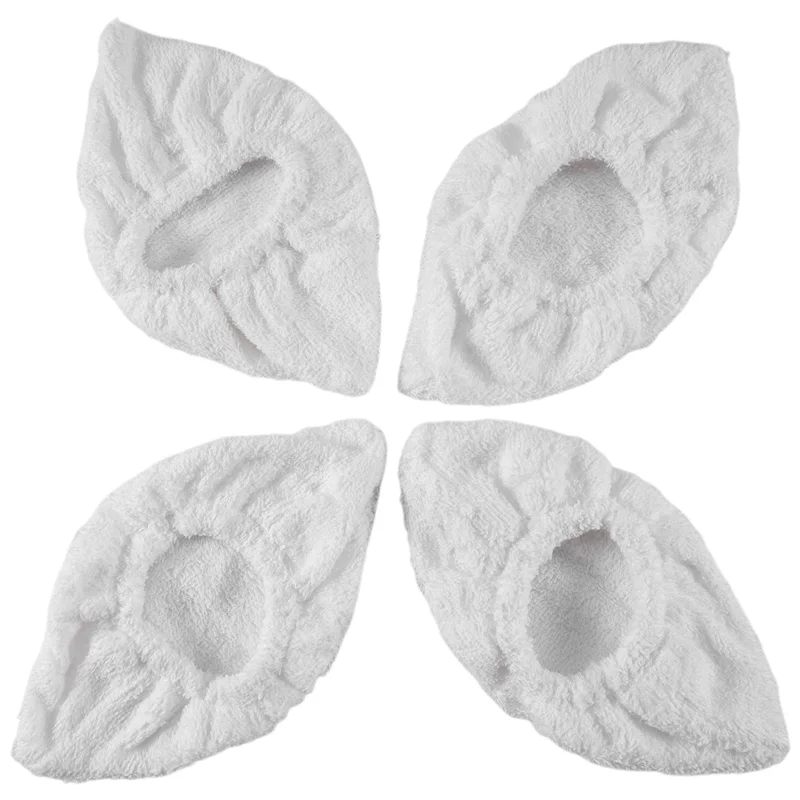 A74X-4Pcs Steam Mop Cloth Cleaning Pad Cloth Cover Rags For Karcher Easyfix SC2 SC3 SC4 SC5 Mop Cleaner Spare Parts