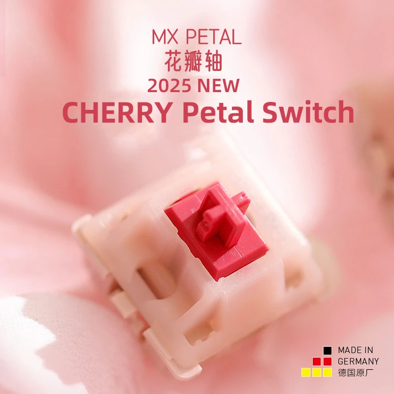 

Original Cherry MX Petal Switch MX2A Light Force Tactile Switch for Mechanical Keyboard 45g 5 Pins Game PC AULA F75 Ajazz GK61