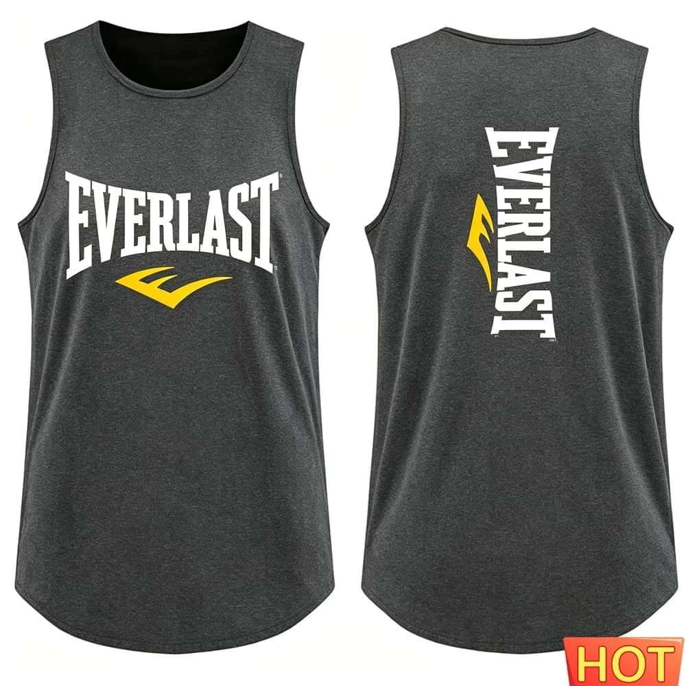 Sommer Gym Herren T-Shirts und Tanktops Atmungsaktive Neue Box-Tanktops für Männer Sportbekleidung Schnelltrocknende Box-Trainings-T-Shirts – Detail 3