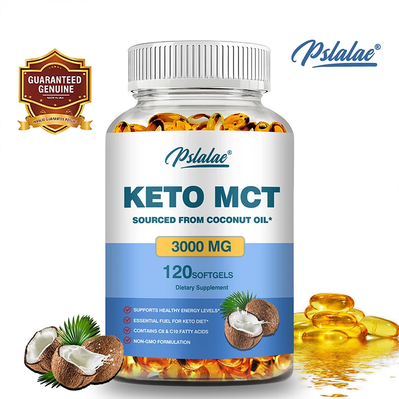 

Keto MCT Oil 3000 Mg - Accelerates Metabolism, Provides Natural Energy, Supports Gut Health, and Promotes Nutrient Absorption