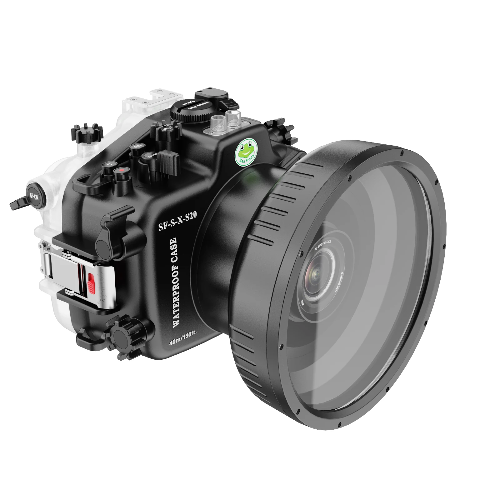Seafrogs Diving Camera Housing For SF-S-X-S20 FUJIFILMXF 18-55mm 1:2.8-4R Waterproof Camera Case 40M Underwater Photo Bag