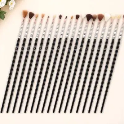 

30pcs Paintbrush Set Black 000 00 0 Each 10 Pieces for Acrylic Painting Fine Brushes Miniature Detail Art Supplies Watercolor