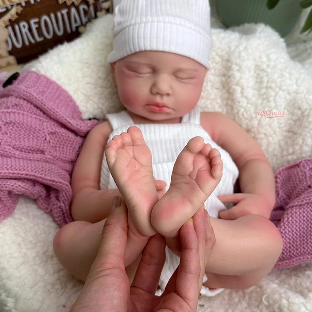 ¡Gran oferta! Muñeca Reborn de silicona de 20 pulgadas, hecha a mano, realista, lavable. Regalos para creaciones artísticas y regalos de Pascua.