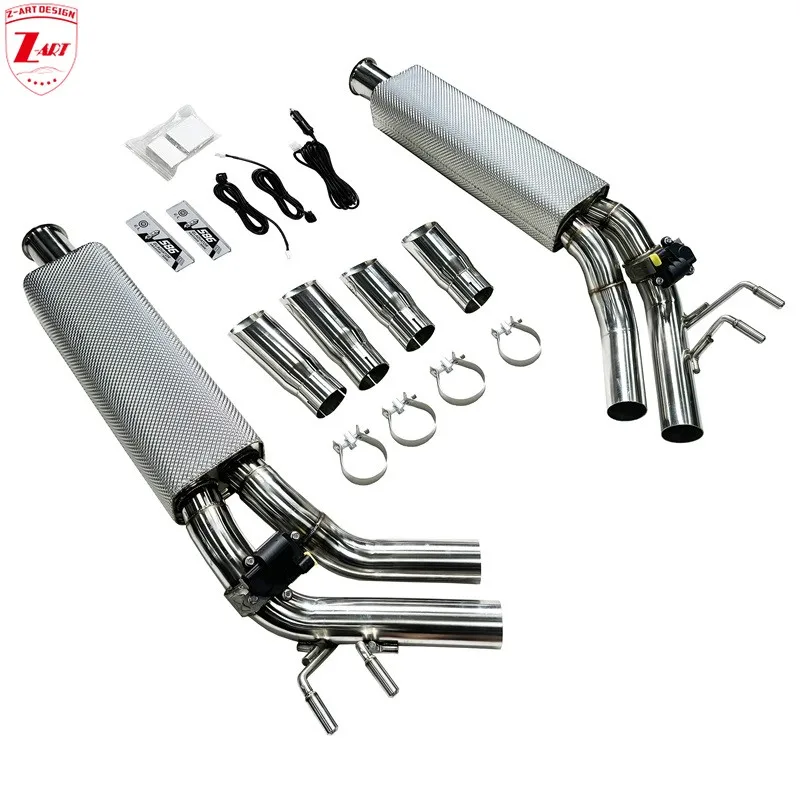 Z-ART W464 Titanium Exhaust for Mercedes Benz W464 G Wagon Exhaust Tail for G Wagon 2019+ G500 G63 AMG