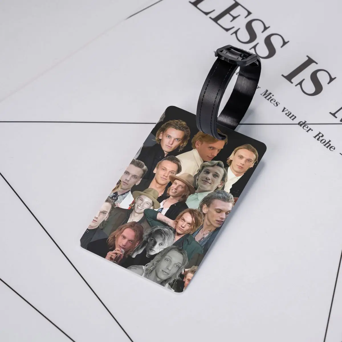 جيمي كامبل بوور صور ملصقة علامات الأمتعة حقيبة الملحقات لطيف الأمتعة الصعود علامة التسمية حامل معرف اسم العنوان